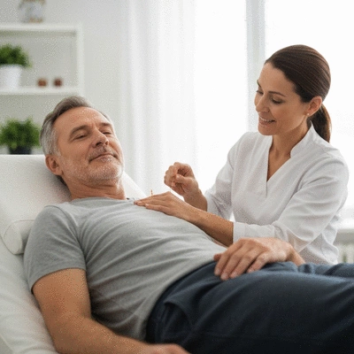 Akupunktur in Aktion