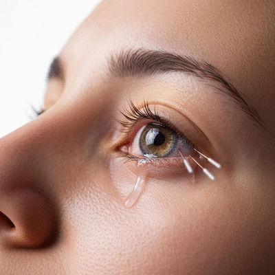 Erh&ouml;hung der Tr&auml;nenproduktion durch Akupunktur