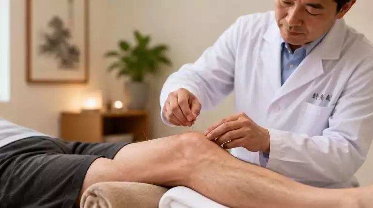 Akupunktur gegen Arthrose-Schmerzen